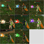 All Version Colorful Fauns