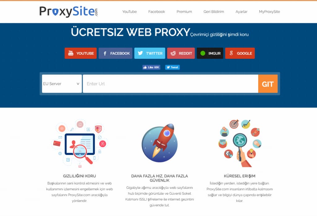 proxysite en çok tercih edilen proxy sitesi